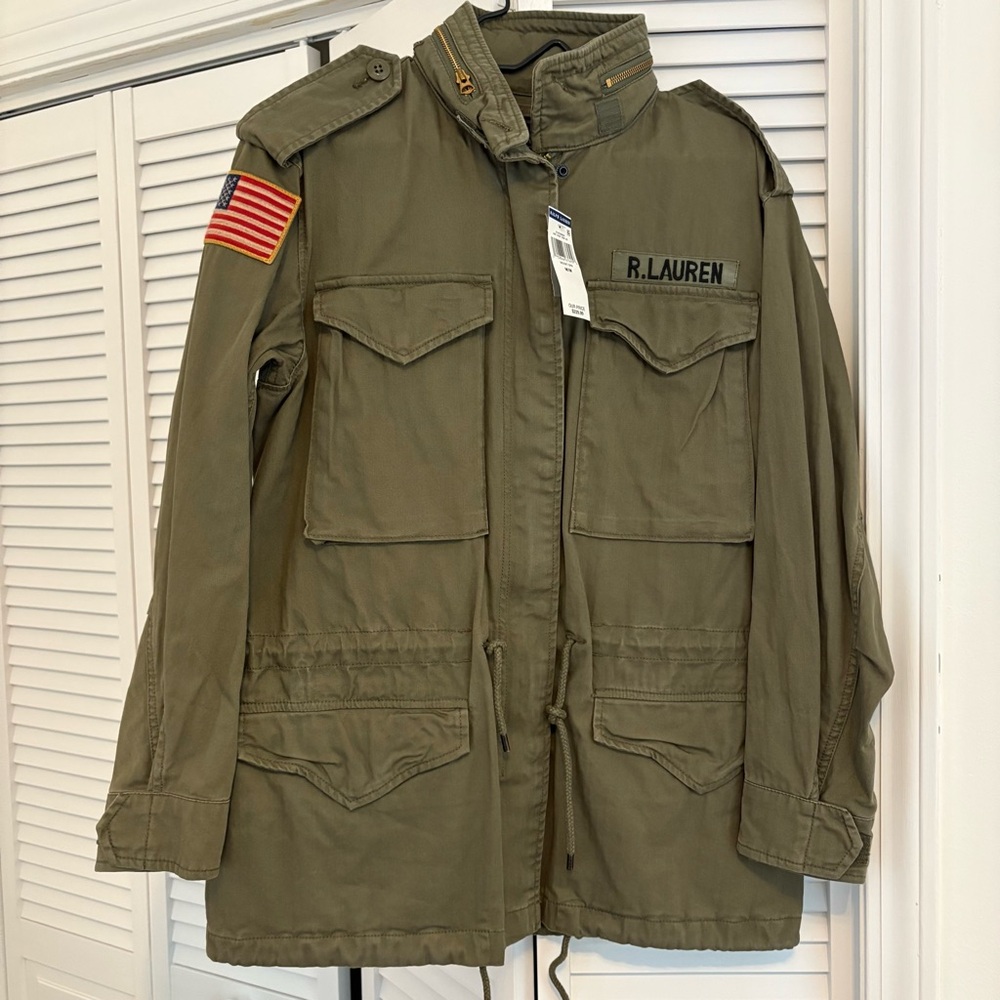 Polo by Ralph Lauren Military Green Field Utility Jacket